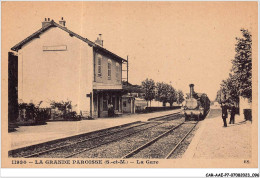 CAR-AAEP7-77-0669 - LA GRANDE PAROISSE -  La Gare - Train - Autres & Non Classés