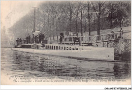 CAR-AAFP7-75-0630 - PARIS VII - Le Montgolfier, Sous-marin Stationne Au Pont De La Concorde - District 07