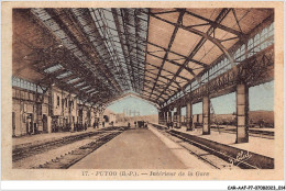 CAR-AAFP7-64-0564 - PUYOO - Intérieur De La Gare - Other & Unclassified