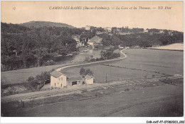 CAR-AAFP7-64-0558 - CAMBO-LES-BAINS - La Gare Et Les Thermes - Cambo-les-Bains