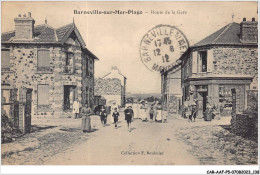 CAR-AAFP5-50-0440 - BARNEVILLE-SUR-MER-PLAGE - Route De La Gare - Barneville