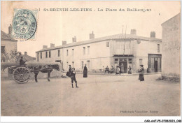 CAR-AAFP5-44-0395 - SAINT-BREVIN-LES-PINS - La Place Du Ralliement - Saint-Brevin-les-Pins