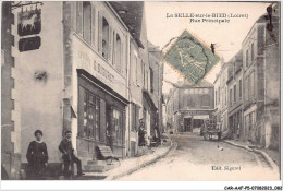 CAR-AAFP5-45-0412 - LA SELLE-SUR-LE-BIED - Rue Principale - Epicerie G. Siguret, Cafe - Autres & Non Classés