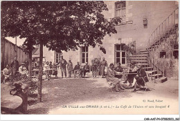 CAR-AAFP4-37-0356 - LA VILLE-AUX-DAMES - Le Café De L'union Et Son Bosquet - Andere & Zonder Classificatie