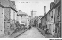 CAR-AAFP2-14-0119 - DIVES - L'église - La Rue De Lisieux - Quincaillerie G.Ginet - Dives