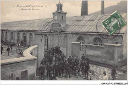 CAR-AAFP11-95-1013 - Usine De BRAY-ET-LU - La Sortie Des Ouvriers - Societe De La Vieille Montagne - Sonstige & Ohne Zuordnung