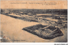 CAR-AAGP1-26-0102 - CHATEAUNEUF-D'ISERE - Travaux Du Barrage, Le Batardeau - Carte Vendue En L'etat - Other & Unclassified