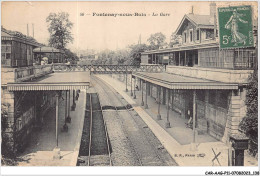 CAR-AAGP11-94-1066 - FONTENAY-SOUS-BOIS - La Gare - Carte Vendue En L'etat - Fontenay Sous Bois