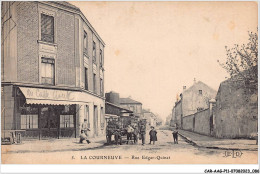 CAR-AAGP11-93-1040 - LA COURNEUVE - Rue Edgar-Quinet  - ELD - La Courneuve