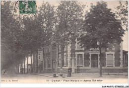 CAR-AAGP11-92-1006 - CLAMART - Place Marquis Et Avenue Schneider - Clamart