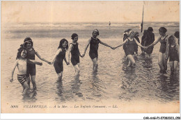 CAR-AAGP1-14-0029 - VILLERVILLE - A La Mer - Les Enfants S'amusent - Villerville