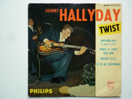 Johnny Hallyday 45Tours EP Vinyle Wap-Dou-Wap / Si Tu Me Téléphones - 45 Rpm - Maxi-Singles