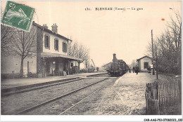 CAR-AAGP10-89-0942 - BLENEAU - La Gare - Train - Bleneau