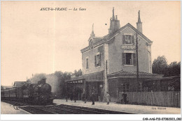 CAR-AAGP10-89-0933 - ANCY-LE-FRANC - La Gare - Train - Ancy Le Franc