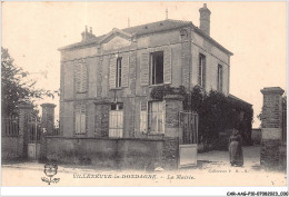 CAR-AAGP10-89-0907 - VILLENEUVE-LA-DONDAGRE - La Mairie  - Villeneuve-la-Dondagre