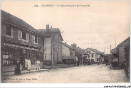 CAR-AAFP9-90-0829 - CHATENOIS - La Rue Principale Et La Fraternelle - Commerces - Châtenois-les-Forges