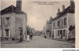 CAR-AAFP9-89-0775 - VILLEVALLIER - La Rue Principale - Autres & Non Classés