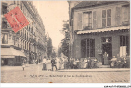 CAR-AAFP7-75-0644 - PARIS XVI - Rond-point Et Rue De Boulainvilliers - Paris (16)