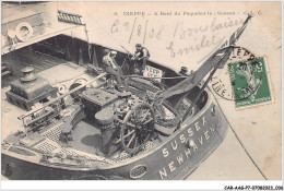 CAR-AAGP7-76-0589 - DIEPPE - A Bord Du Paquebot Le Sussex - Sussex Newhaven - Bateau - Dieppe