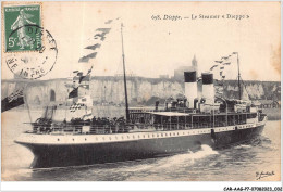 CAR-AAGP7-76-0587 - DIEPPE - Le Steamer Dieppe - Bateau - Dieppe