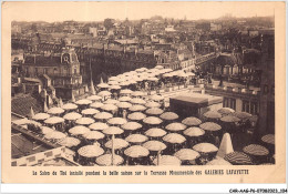 CAR-AAGP6-75-0535 - PARIS XVI - Le Salon De Thé Installé Sur La  Terrasse Monumentale Des GALERIES LAFAYETTE - District 16