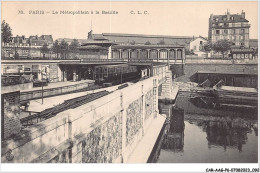 CAR-AAGP6-75-0529 - PARIS XII - Le Metropolitan à La Bastille - Metro - Distrito: 12