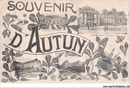 CAR-AAGP5-71-0457 - Souvenir D'AUTUN - Multi-Vues - Autun