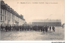 CAR-AAGP5-62-0395 - HESDIN - Caserne Tripier - Depot De Convalescents - Hesdin