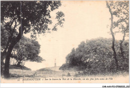 CAR-AAHP11-85-0967 - NOIRMOUTIER - Sur La Lissière Du Bois De La Blanche - Un Des Plus Jolis Coins De L'île - Noirmoutier