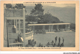 CAR-AAHP10-83-0959 - HYERES - La Plage - Vue Des Terrasses D'héliothérapie - Institut Helio-Marin - Hyeres