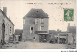 CAR-AAGP9-89-0887 - AUXERRE Et Ses Environs - ORMOY - L'ancien Chateau Feodal  - Auxerre