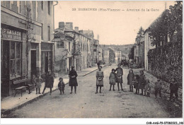 CAR-AAGP9-87-0855 - BESSINES - Avenue De La Gare  - Bessines Sur Gartempe