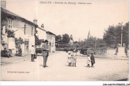 CAR-AAGP9-87-0849 - CHALUS - Entrée Du Bourg - Chene Vert  - Chalus