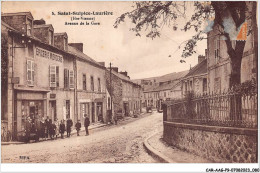 CAR-AAGP9-87-0822 - SAINT-SULPICE-LAURIERE - Avenue De La Gare - Epicerie, Mercerie - Saint Sulpice Les Feuilles