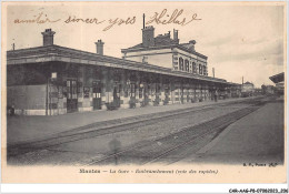 CAR-AAGP8-78-0780 - MANTES - La Gare - Embrachement  - Mantes La Ville