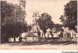 CAR-AAGP8-77-0723 - FONTENAY-TRESIGNY - Eglise Vue De La Cour Du Chateau  - Fontenay Tresigny