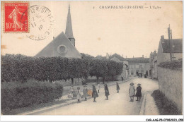 CAR-AAGP8-77-0706 - CHAMPAGNE-SUR-SEINE - L'EGLISE  - Champagne Sur Seine