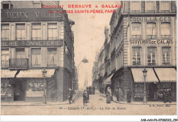 CAR-AAHP6-62-0553 - CALAIS - La Rue Du Havre - Commerces, Publicite Chocolat Debauve Et Gallais - Calais