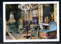 FRANCE FRANCIA PALAIS DE FONTAINEBLEAU CHAMBRE A COUCHER DE NAPOLEON 1er BERCEAU ROI ROME CARTE CARD CARTOLINA UNUSED - Autres & Non Classés