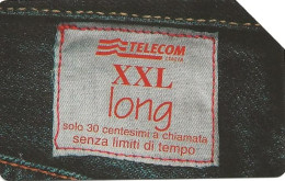 Italy: Telecom Italia Value € - XXL Long - Pubbliche Pubblicitarie