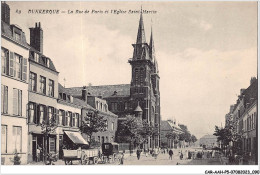 CAR-AAHP5-59-0429 - DUNKERQUE - La Rue De Paris Et L'église Saint-martin - Dunkerque