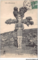 CAR-AAHP2-35-0174 - ROTHENEUF - Les Rochers Sculptés - Statue De Saint Goberien - Patron De L'ermite - Rotheneuf