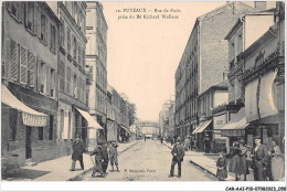 CAR-AAIP10-92-0892 - PUTEAUX - La Rue De Paris Prise Du Boulevard Richard Wallace - Puteaux