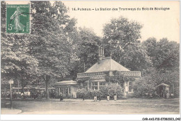 CAR-AAIP10-92-0884 - PUTEAUX - La Station Des Tramways Du Bois De Boulogne - Puteaux