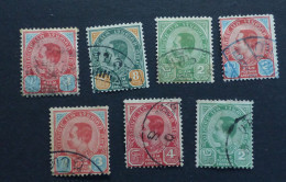 Siam Lot 1899 Aus  Michel 29 -36 Used  #6398 - Siam