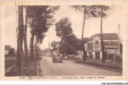 CAR-AAHP9-77-0859 - VILLEPARISIS - Entrée Du Pays - Route Venant De Meaux - Carte Pliee, Vendue En L'etat - Villeparisis