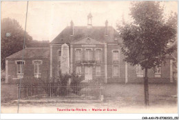 CAR-AAHP9-76-0846 - TOURVILLE-LA-RIVIERE - Mairie Et écoles - Other & Unclassified