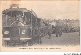 CAR-AAHP9-75-0790 - PARIS VECU - Rond-point De L'étoile - Les Tramways à Vapeur - Metro, Stations