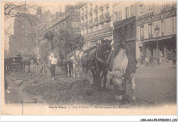 CAR-AAHP9-75-0781 - PARIS-VECU - Aux Halles - Enlèvement Des Detritus - Fabrique De Biscuits  - Sonstige & Ohne Zuordnung