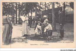 CAR-AAHP9-75-0779 - PARIS-VECU - à La Fontaine - Squares